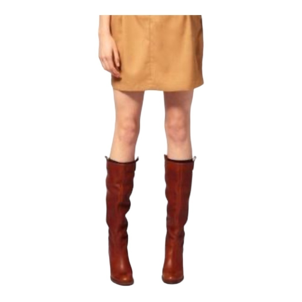 Madewell 1937 The Archive Leather Tall Riding Boots